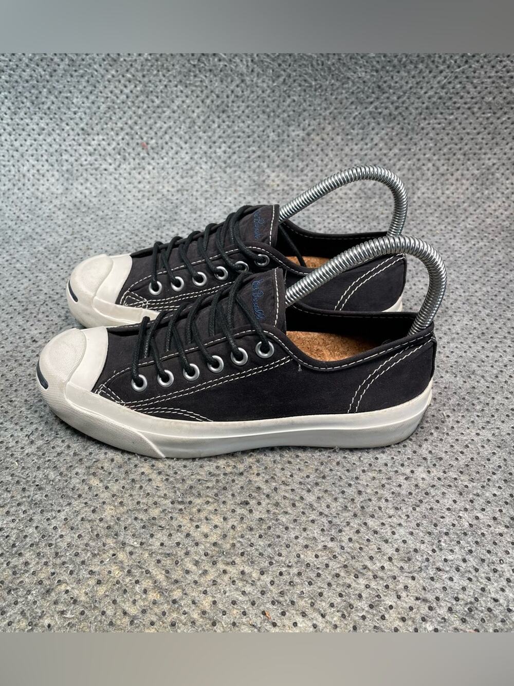 Converse Jack Purcell Black Canvas Shoes Size 5 Women’s
